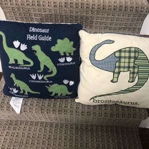 Dinosaur Accent Pillows